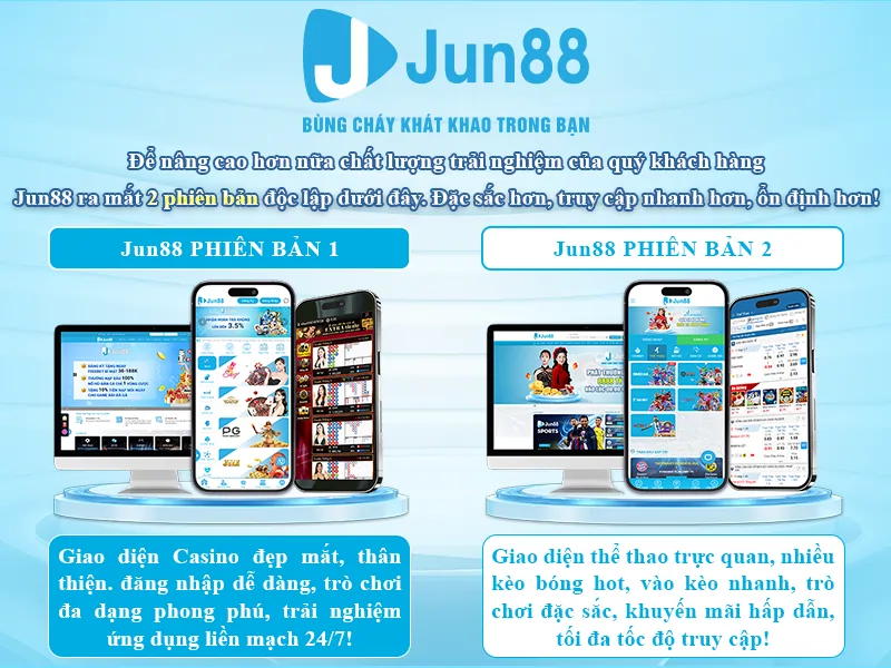 Jun88 app - bùng chay khát khao trong bạn jun888 vip